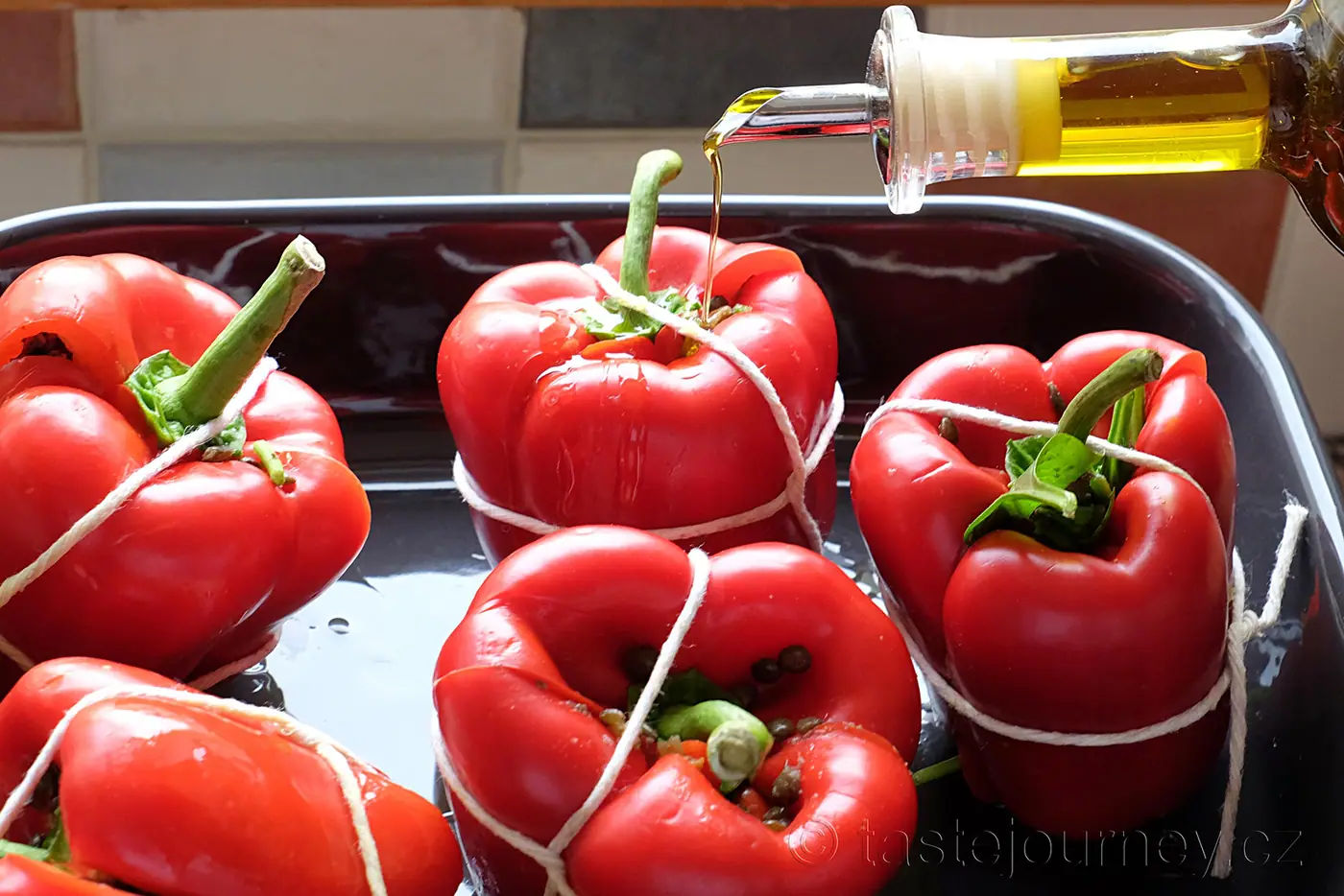 Zapékaná červená paprika s čočkou v dárkovém balení – fotografie 4
