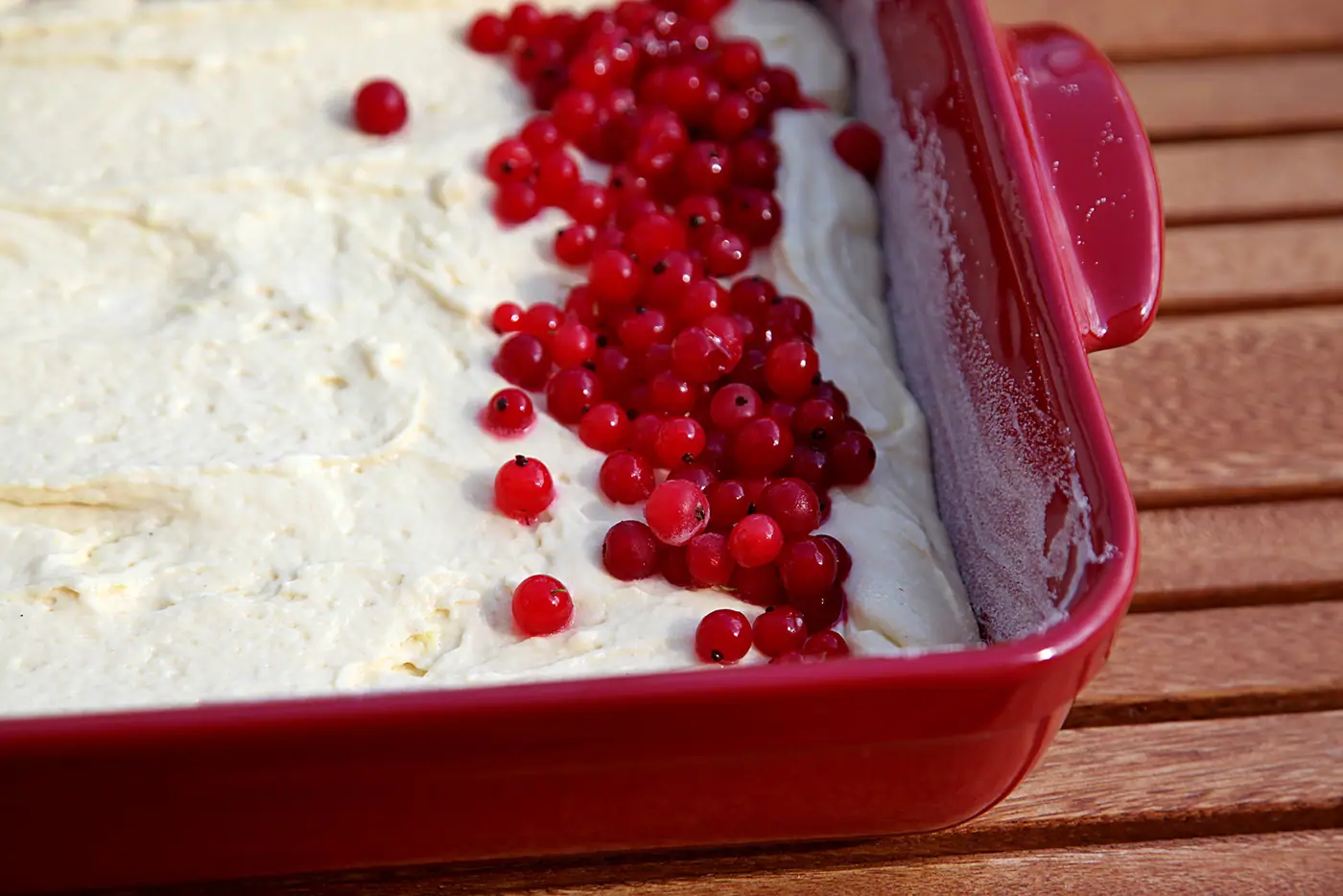 Bleskový rybízový koláč. Recept od maminky. – fotografie 2