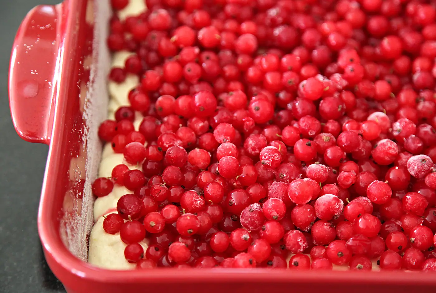 Bleskový rybízový koláč. Recept od maminky. – fotografie 5