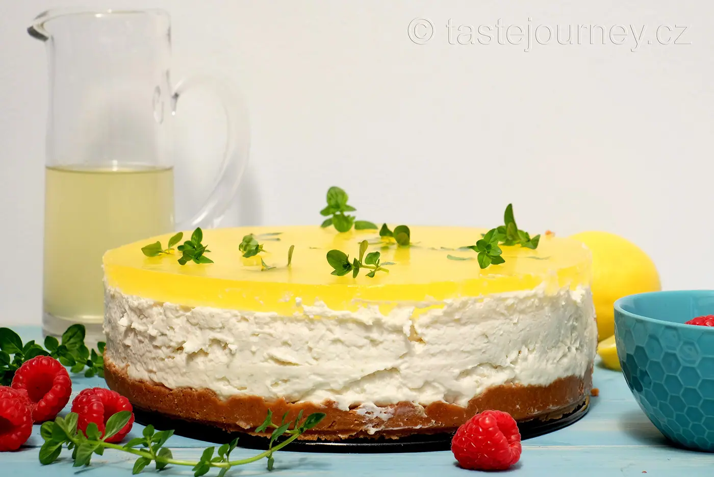 Gin a Tonic v cheesecaku s bezinkovým sirupem. Osvěžte se! – fotografie 5
