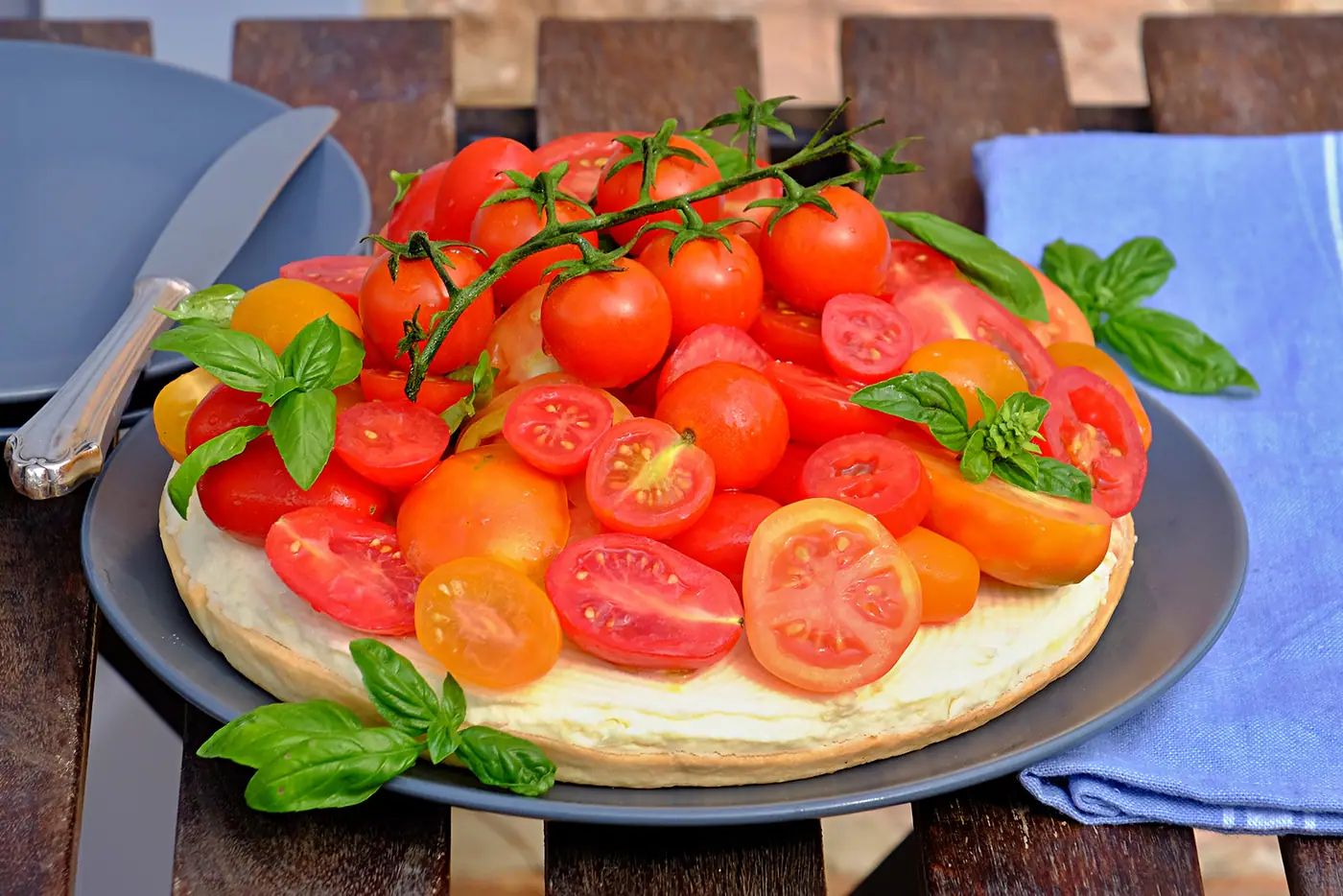 Italská kuchyně boří zavedené hranice. Cheesecake s rajčaty – fotografie 7