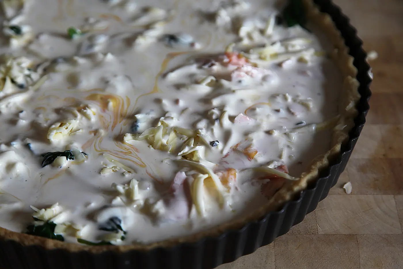 Lososový quiche aneb jak změnit stereotyp v podávání lososa – fotografie 4