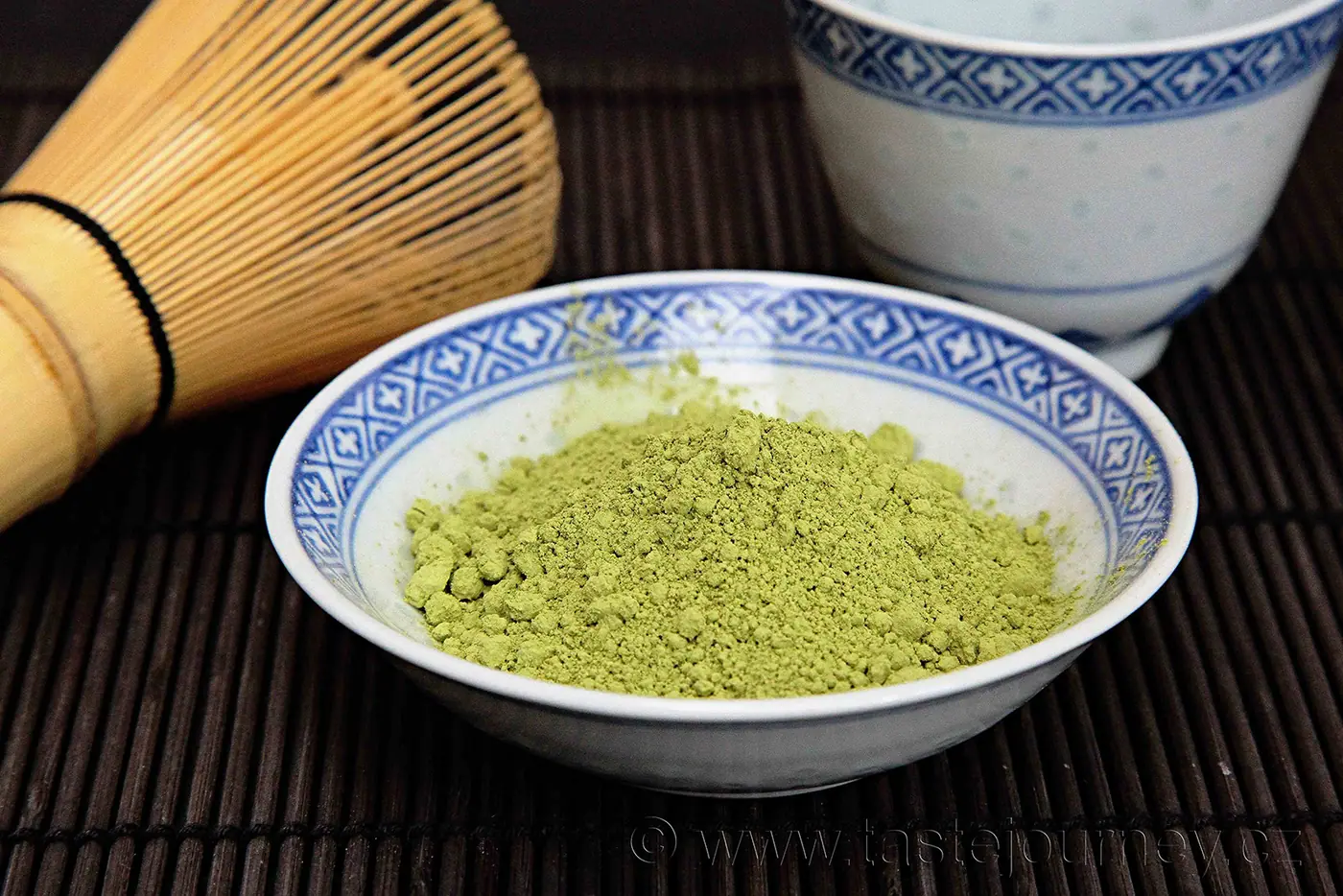 Matcha čaj – zářivě zelený prášek i do chlebíčku s čokoládou – fotografie 5