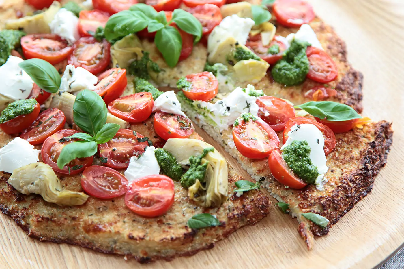 Pizza bez mouky? Překvapivě dobrá z květáku! – fotografie 8